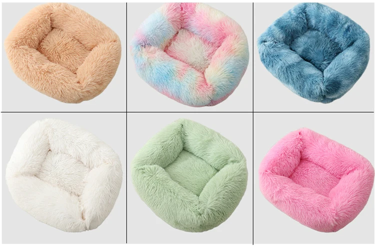 product wholesale dog beds plush warm soft washable pet beds for dogs-56