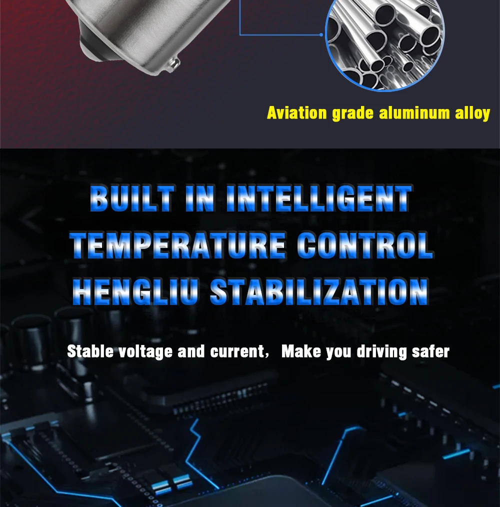 TECH KING Super Bright Canbus 12V 5W 3030 18SMD W21/5W 1157 7440 Car Led decode reverse lights Read turn signal brake bulb