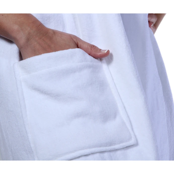 cotton velour body wrap towel custom bath spa towel wrap