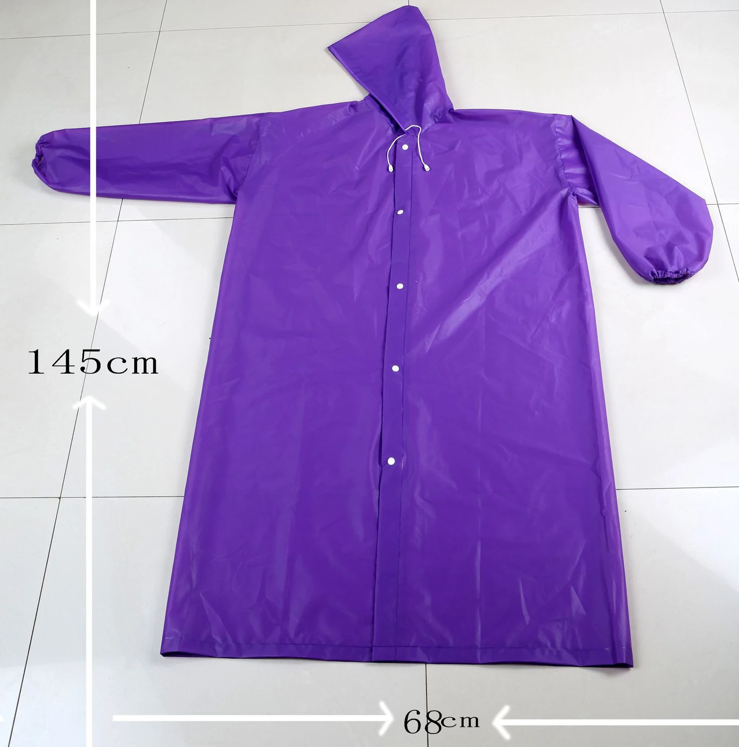 H114  Thickened Hiking Outdoor Rain Coat Camping Adult Raincoats Reusable Ecofriendly Waterproof EVA Raincoat