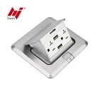 New Electrical Electrical Floor Sockets New Design Pop-up Type Floor Box Electrical American Plug Sockets