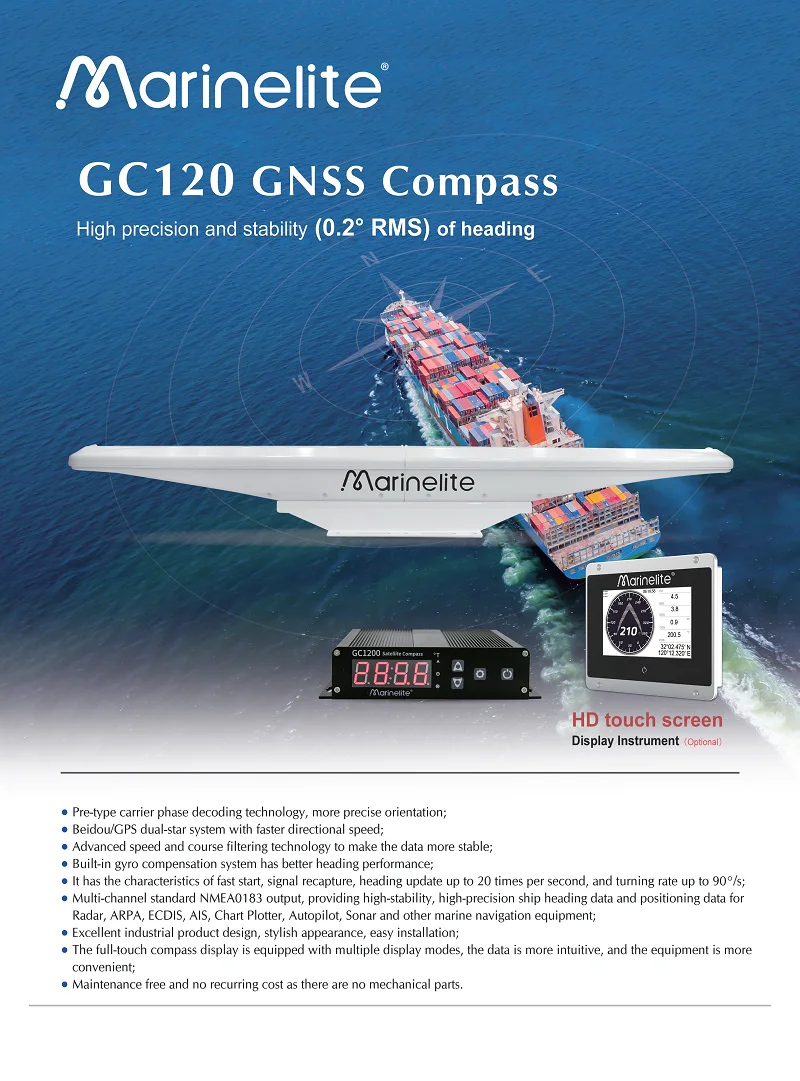 GC90 GC120 Marine GPS GNSS satellite Compass for boat