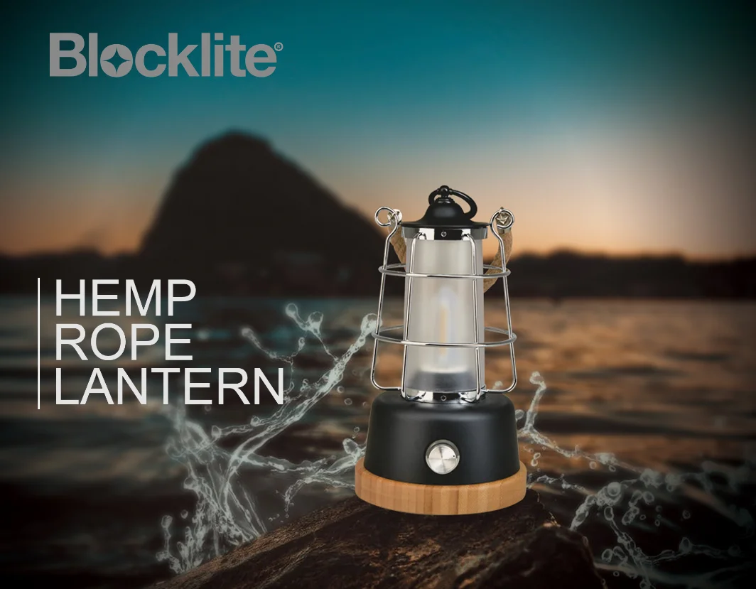 hemp rope lantern