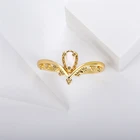 Jewelry Ring Engagement Light Jewelry Crown Ring Lady Ring Ring Engagement Gift Factory Wholesale Spot