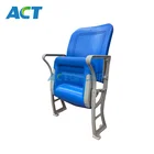 Soccer Outdoor Full High Back Stadium Tip Up Chairs Flip Folding Chair For Soccer Pitch