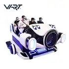 Simulator Vr 9d Cinema Theme Park Equipment 6 Seats 9D Virtual Reality VR Simulator Cinema With VR Movies
