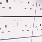 Contactor Hydroponic 12 Way /14 Way Contactor MDF Board With Timer And Fan Heater Sockets For HID Grow Lighting