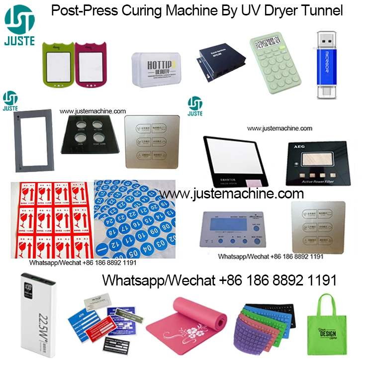 Screen Printing Uv Dryer Tunnel Lamp Drying Led Light Uv Curing Machine