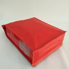 Bag Accept Logo Custom Aluminum Foil Food Snack 8 Side Seal Bag Plastic Stand Up Bag