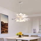 Modern Modern Romantic Flower Shape Chandelier Fancy Pendant Lamp For Restaurant Bedroom Living Room Hotel