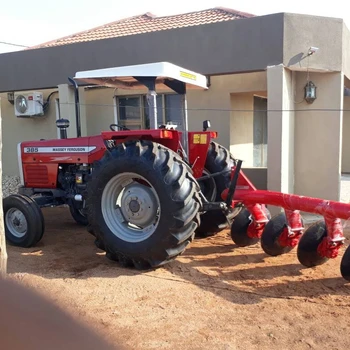 Farm massey ferguson mf 385 4wd 85hp tractor with plow disc plough