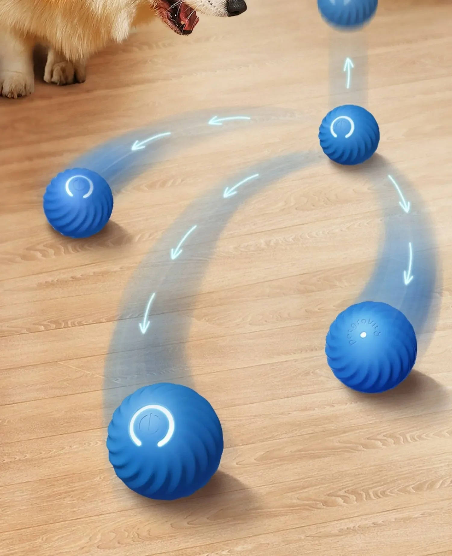 Smart Dog Toy Ball Electronic Interactive Cat Toy Moving Ball Automatic