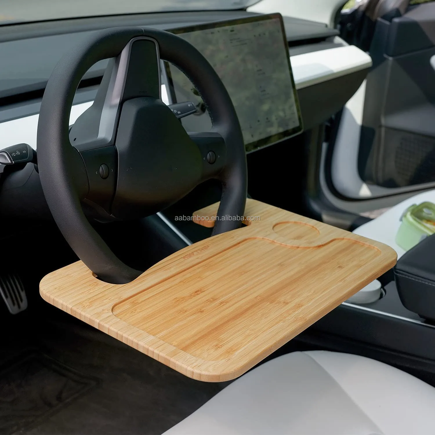 laptop desk for steering wheel