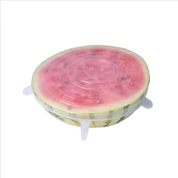 2023 Hot sell Kitchen Food silicone fresh-keeping cover Silicone Stretch Lids Universal Wrap Bowl Pot Lid Silicone Cover set