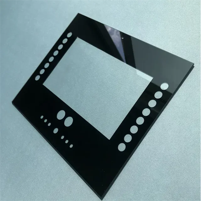 High-Temp Screen Printed Oven/Refrigerator Glass Door - 600°C Resistant, ROHS Compliant