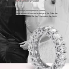 Silver Ring Silver 2022 Popular 925 Silver Eternity Ring For Girlfriend Eternity Moissanite Ring Band For Women Wedding Design