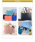 Bag Free Shipping To USA EVA Bag Waterproof Washable Tip Proof Durable Open Tote Bogg Bag For Sale