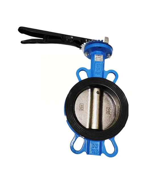 Best-selling clip-on handle butterfly valve