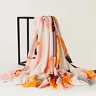 Scarf 2021 Multi-functional Fashion Printing Polyester Shawl Muslim Hijab Plain Scarf For Women