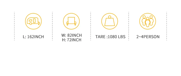 Teardrop 2 Person Camper Trailers Less Than 1000 4x4 With Airconditioning Mini Caravan Camping Rv