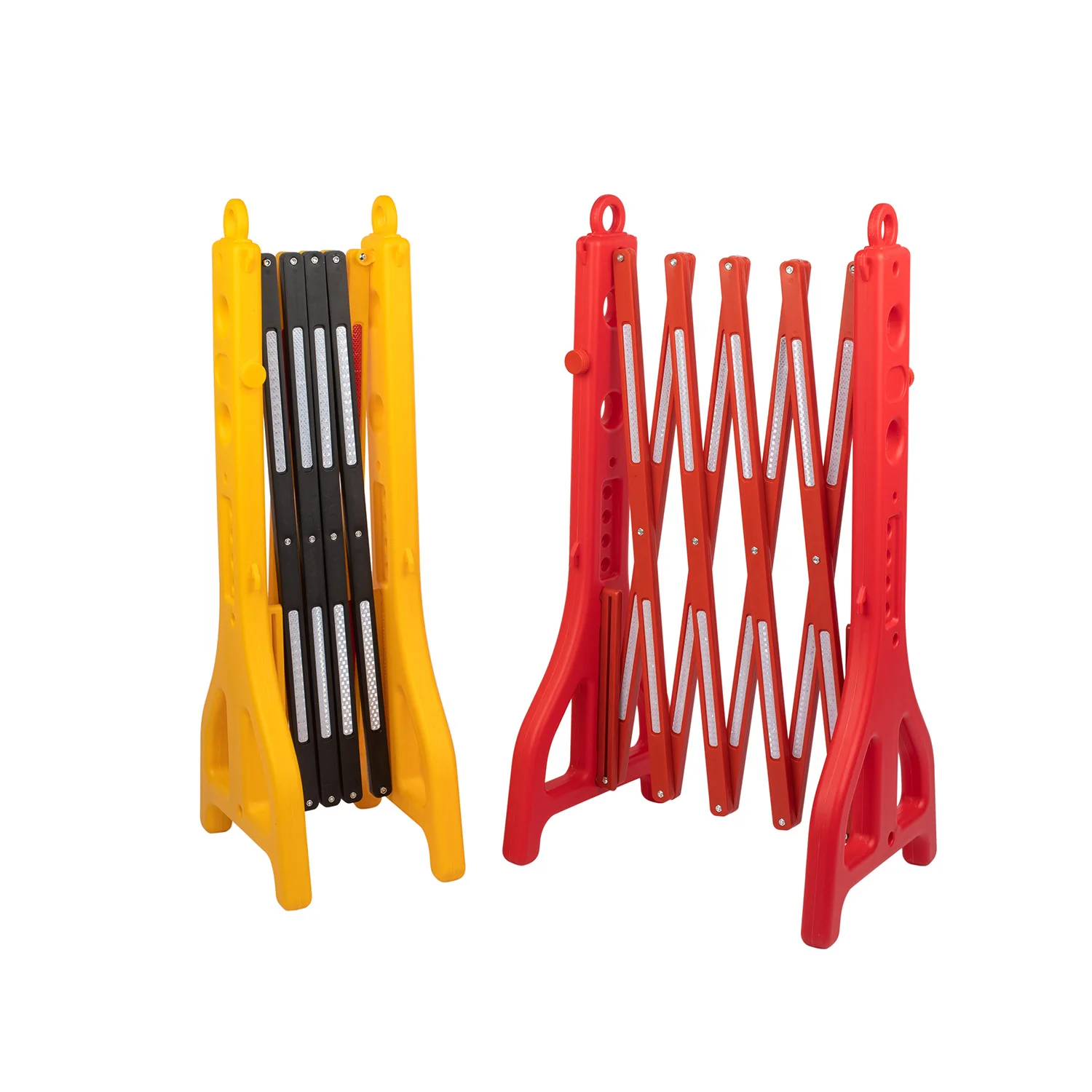 Wholesale Expandable PE Plastic Fence Temporary Portable Crowd Control Barrier Foldable Traffic Road Safety Measures supplier