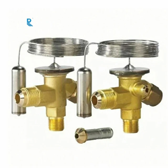 Automatic Thermostatic Expansion Valve, Brass, R404A - detail 6