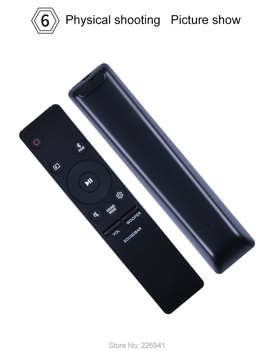 Ah5902767a Remote Control Use For Samsung Sound Bar Hwn450 Hwn550 Hw