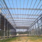 Building Custom Prefab Metal Building Light Steel Structure Warehouse