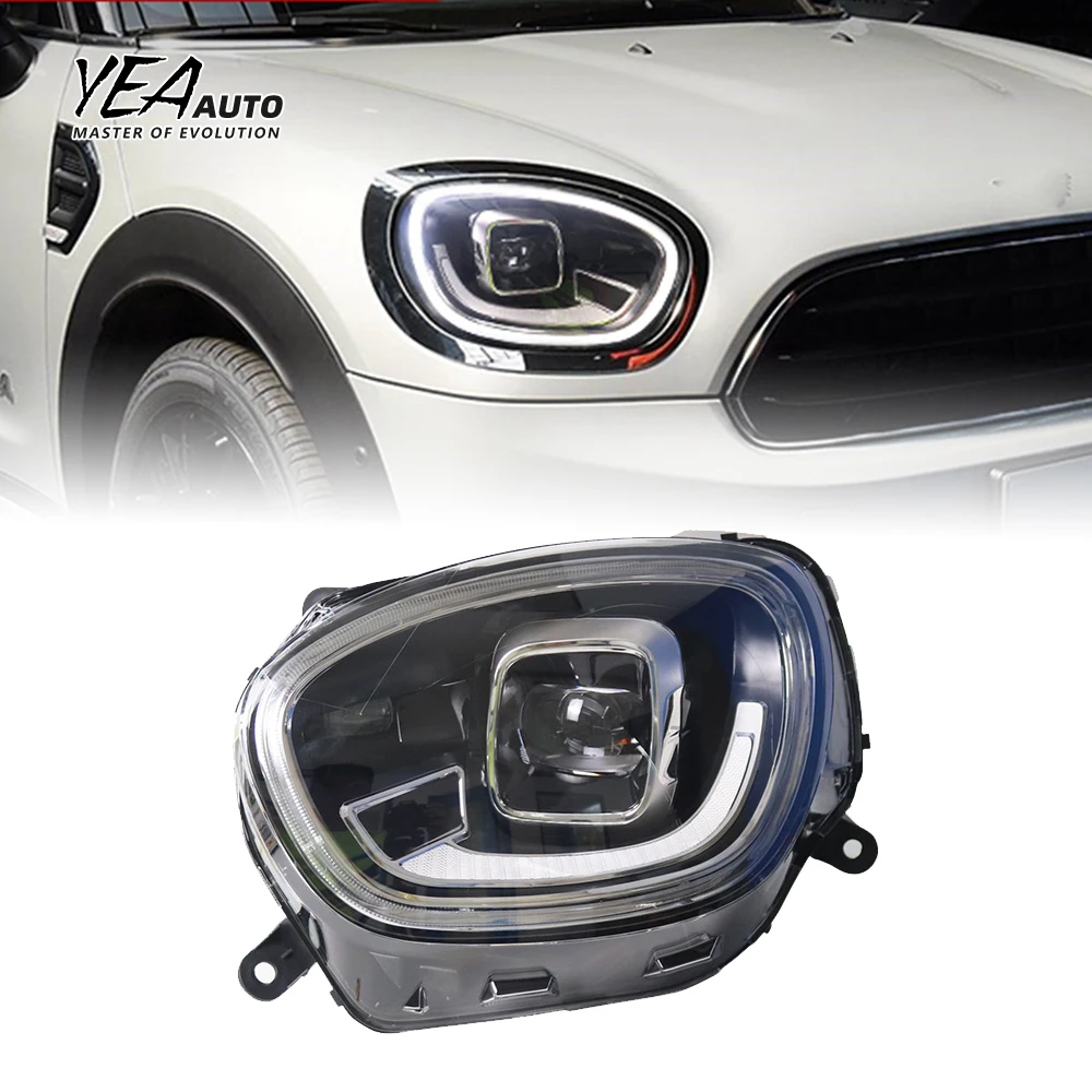 product headlight head light led lights for mini countryman f60 2017 2023 for halogen version head lights plug and play-4