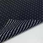 Yarn Dyed Spandex Fabric Yarn Dyed Black White Spandex Dobby Jacquard Bengaline Fabric Women's Pants