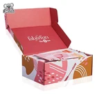 Gift Box Apparel Shipping Box Custom Flat Paper Boxes With Logo Packaging Printed Luxury Gift Corrugated Mailer Box
