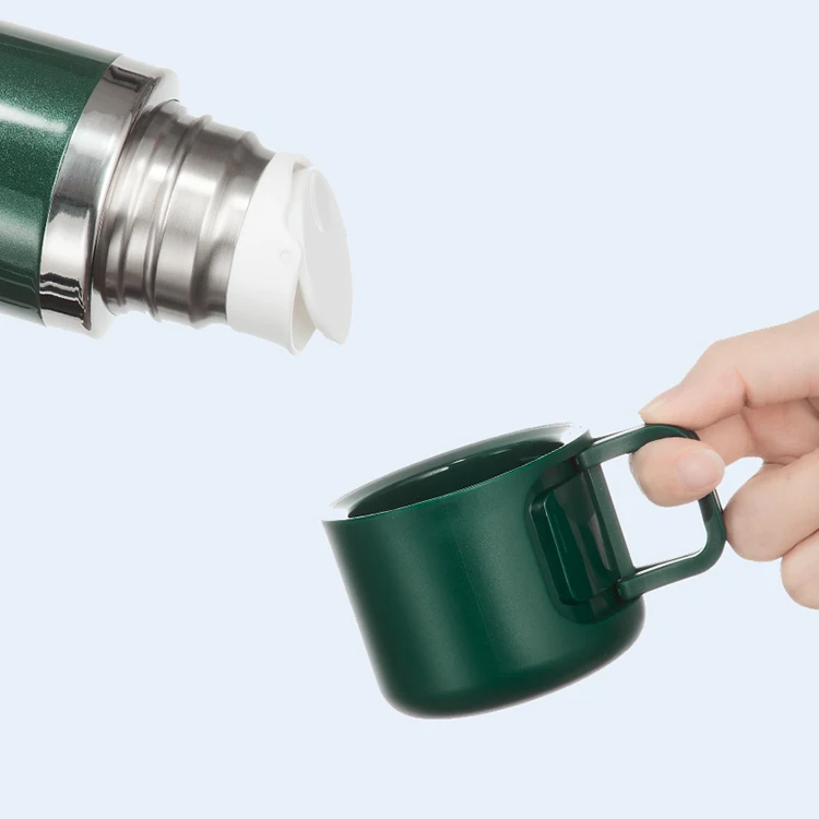 Manufacturer Insulated Stainless Steel Vacuum Bottle With Cup details