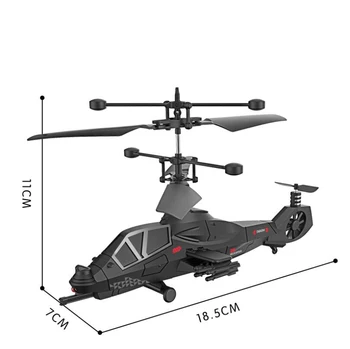 Flying RC Helicopter 2.4G 3.5CH Altitude Hold Remote Control Drone Crash Resistant Aircraft Kids Toys Gift