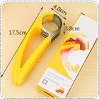 Banana Multifunctional Kitchen Tools Food Grade Stainless Steel Vegetable Fruit Safe Cutter Banana Slicer