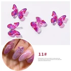 Butterfly Kid Season Beauty New Fashion Shining Rainbow Pop Butterfly Modelling Nail Supplies