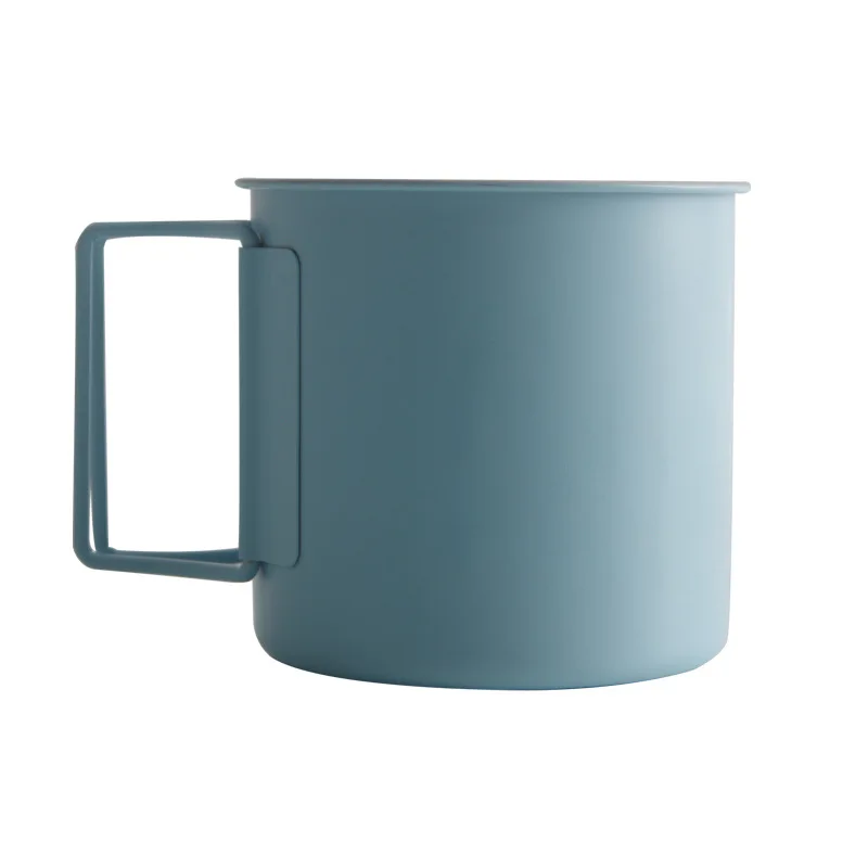 Customized Stainless Steel Camping Cups OEM ODM Folding Coffee Cups Beer Mugs BBQ Cold Drink Mugs Portable Outdoor supplier