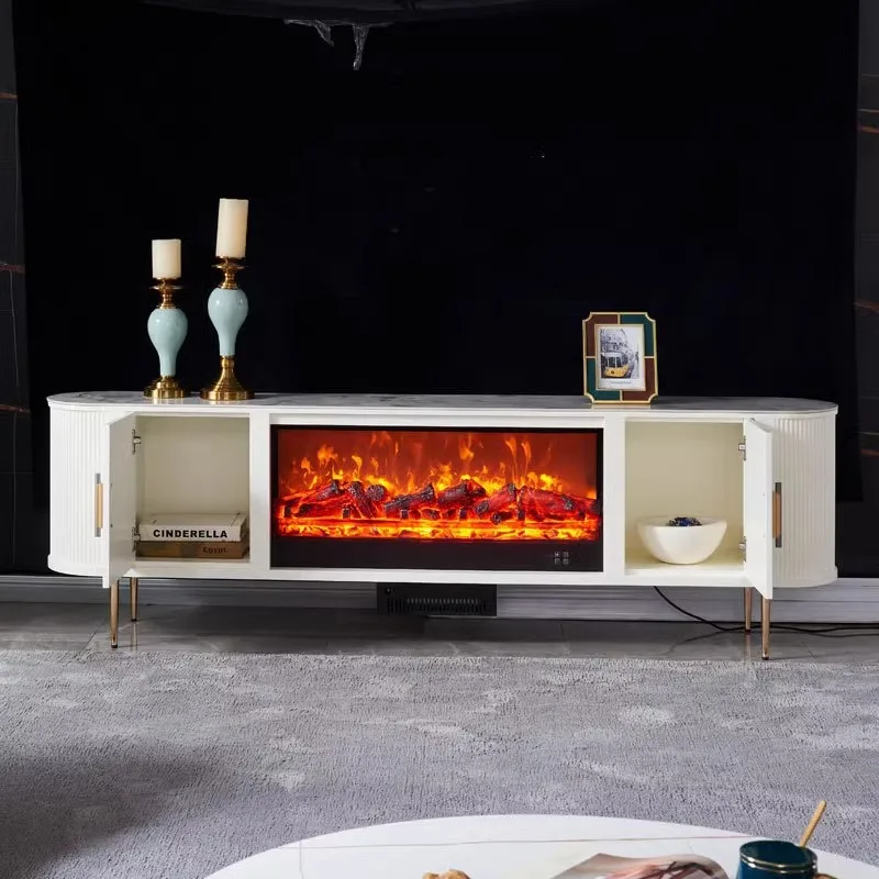 Factory Modern Fireplace, Wood - detail 6