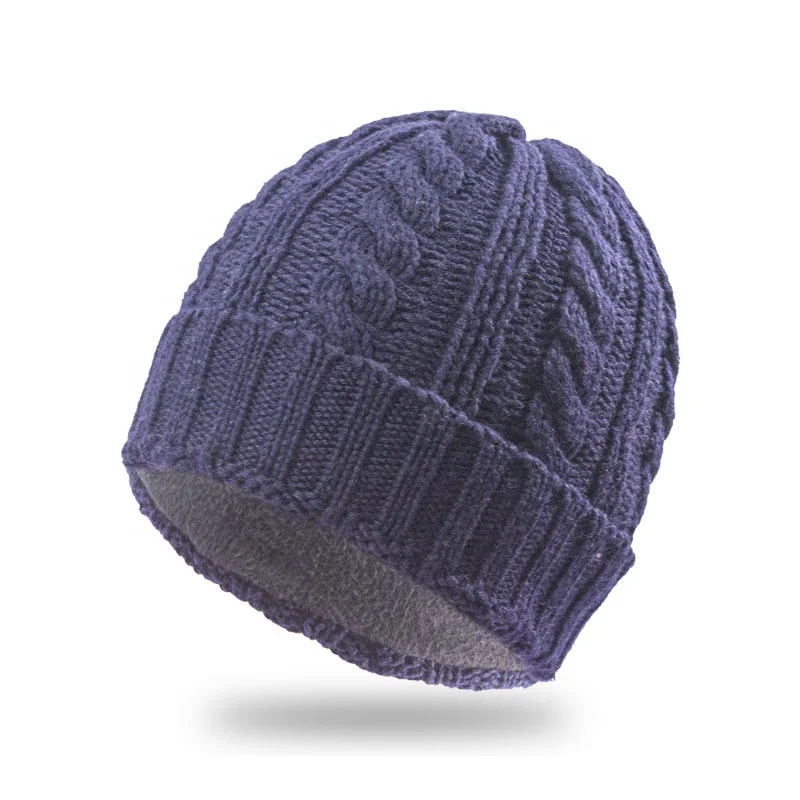 10 X Click Quality Navy Blue 3m Thinsulate Knitted Wooly Hat Beanie Winter Warm for sale online 