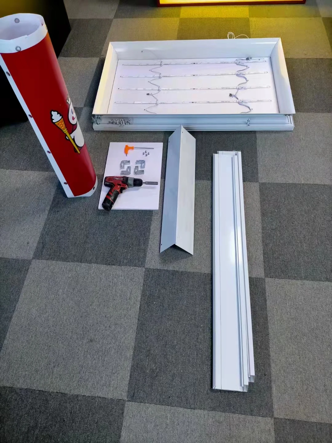 product outdoor aluminum frame led vinyl banner light box with front access fabric door signboard for advertising-7