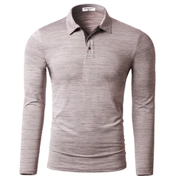 Mens apparel quick dry collared button down golf polo collar t shirts