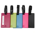 Luggage Tag Tag Eco-friendly Cheap Travel Suitcases Luggage Tag Wholesale Airplane Plastic Luggage Tag