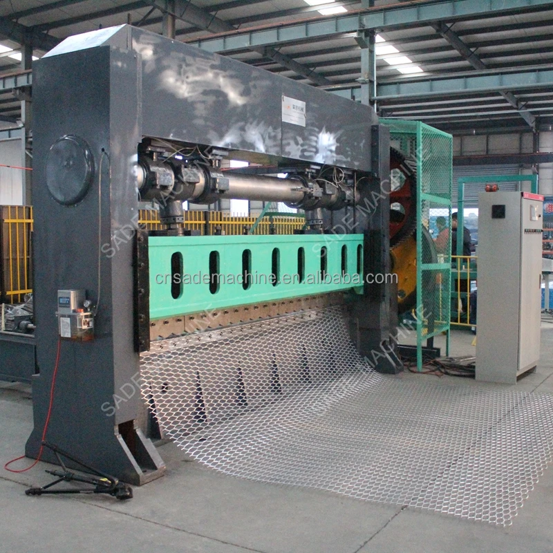 expanded metal sheet machine