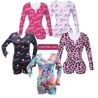 Onsie Adult Size Onesie Wap Onsie Printed Adult Plus Size Onesie Pajamas Women's Sleepwear For Women