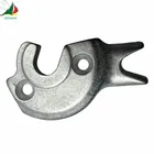 Iron Forged Forging Iron Parts Metal Steel Aluminum Brass Copper Forged Foundry