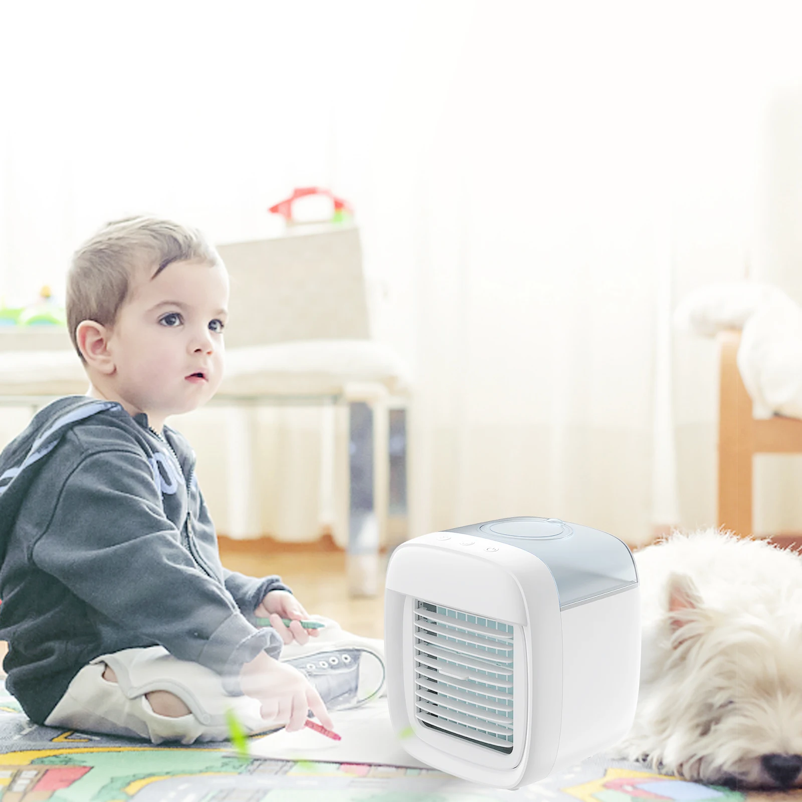 Portable Small Air Conditioner, DC 5V, USB - detail 20