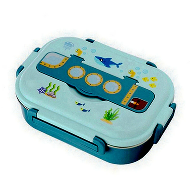 Portamerenda con Nome Lunch Box per Bambini e Adulti Testo di Incisione Personalizzato Contenitore per Il ​Pranzo a Prova ​di Perdite con Divisorio CGFN Bento Box in Acciaio Inossidabile 1000ml 