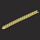Silver Bracelets 2021 New Fashion Boss Men Luxury Design Gold And Silver Plated Cuban Bracelets