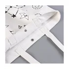 Hand Bag Cotton Hand Bag Eco Friendly White Hand Bag 12oz Cotton Packaging Handmade Cotton Storage Bag With Print