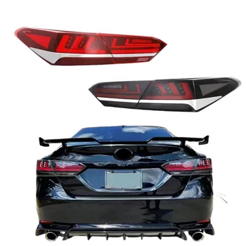 YBJ car rear light FOR TOYOTA CAMRY 2018-2021 81550-06840 81560-06840 LED black SE/XSE LE/XLE USA Inner outer taillight
