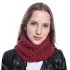 Hot Selling Winter Jacquard Warm Knitted Scarf
